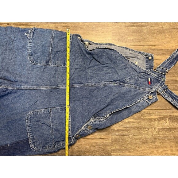 Vintage Tommy Hilfiger 90’s Vtg Jean Denim Overalls- Please Read - Picture 11 of 12